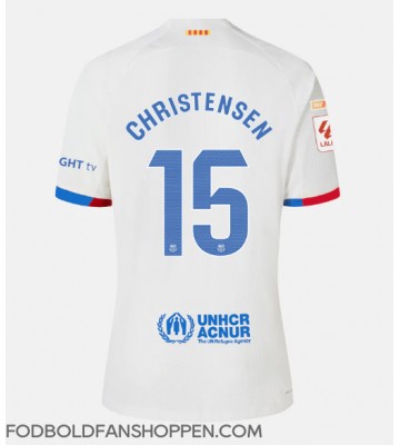 Barcelona Andreas Christensen #15 Udebanetrøje 2023-24 Kortærmet